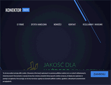 Tablet Screenshot of konektor.net